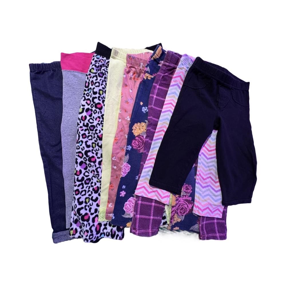 Colorful Girls' Leggings Set